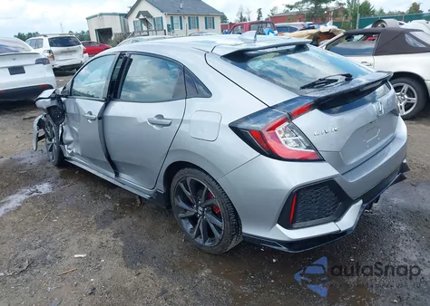 2018 Honda Civic Sport из США, поврежденный, VIN SHHFK7G42JU227004